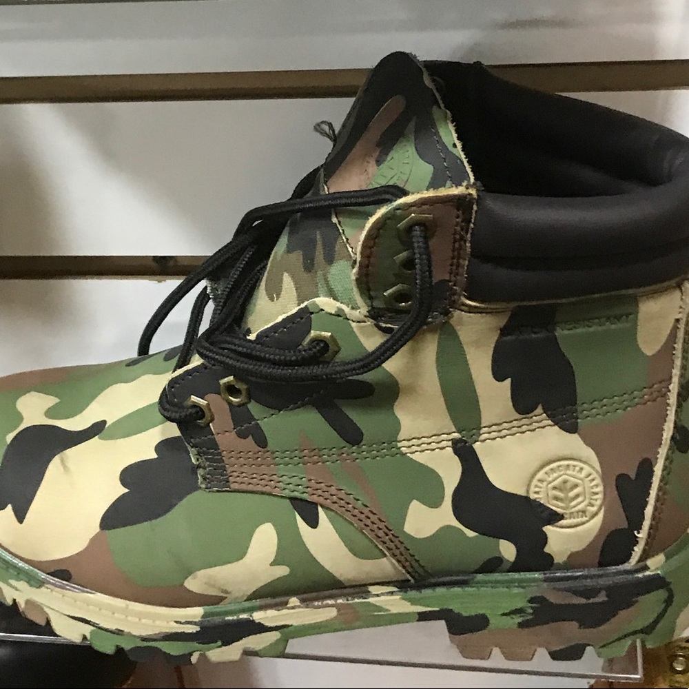 Waterproof Camouflage Army Men's Boots